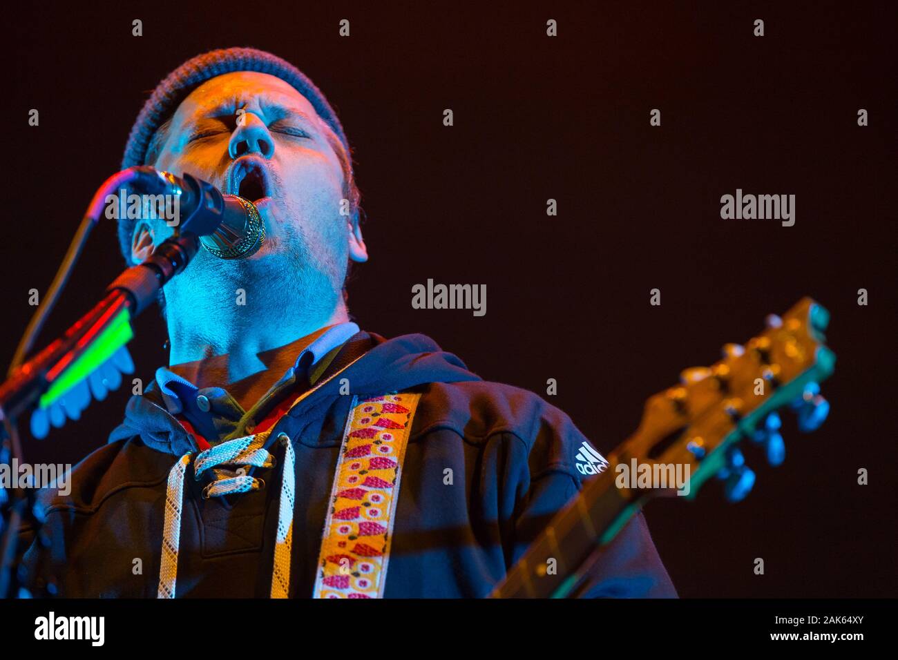 American Rock Band Modest Mouse Performing At Rogers Arena In Vancouver BC On November 24th 