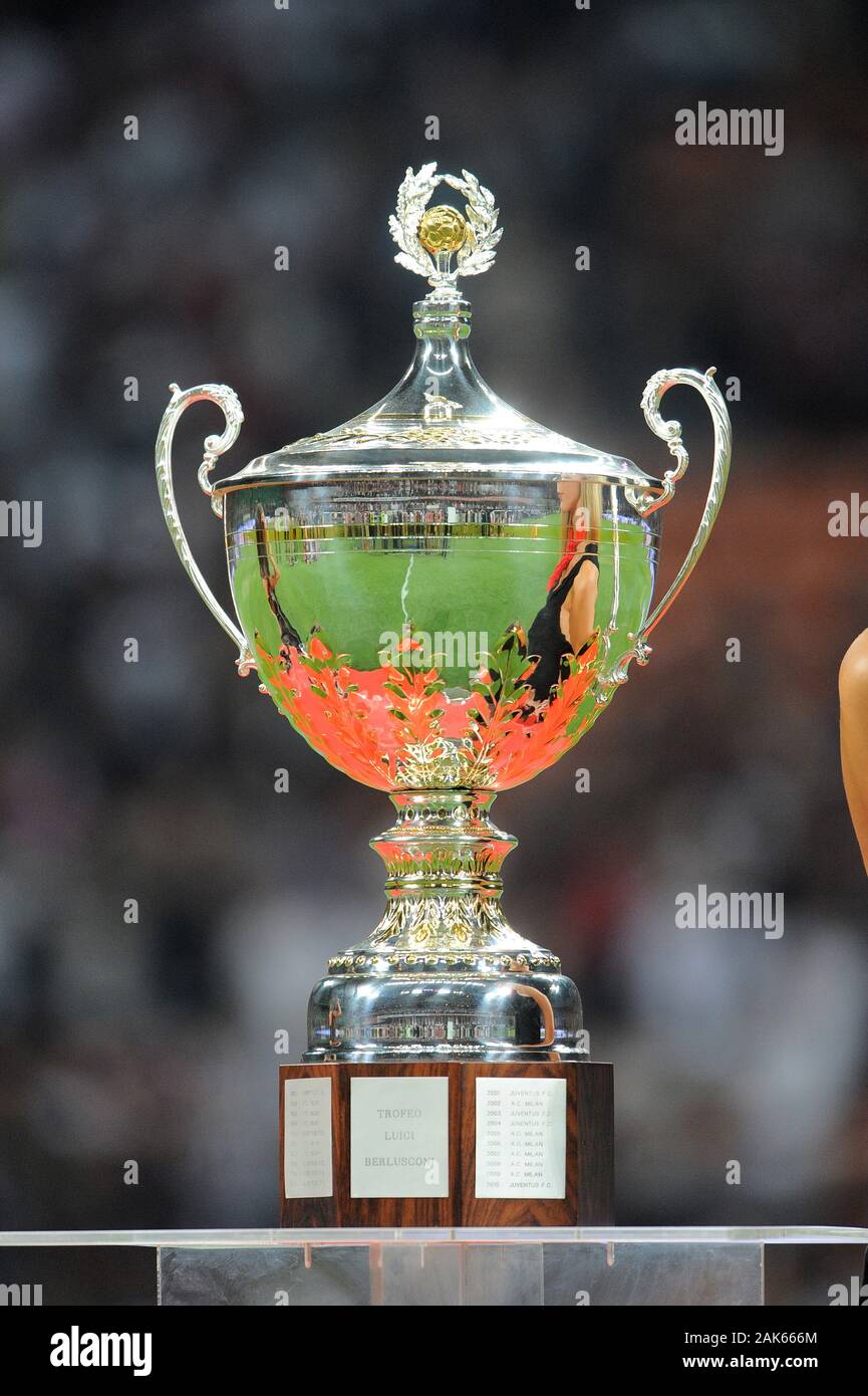 Milan Italy 21 August 2011 G Meazza San Siro Stadium Trofeo Berlusconi 2011 2012 Ac Milan Fc Juventus Berlusconi Trophy 2011 2012 Stock Photo Alamy