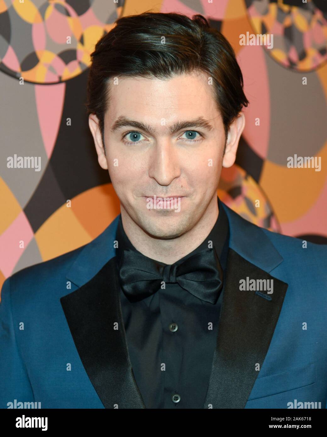 05 January 2020 - Beverly Hills, California - Nicholas Braun. 2020 HBO Golden Globe Awards After Party held at Circa 55 Restaurant in the Beverly Hilton Hotel. (Credit Image: © Billy Bennight/AdMedia via ZUMA Wire) Stock Photo