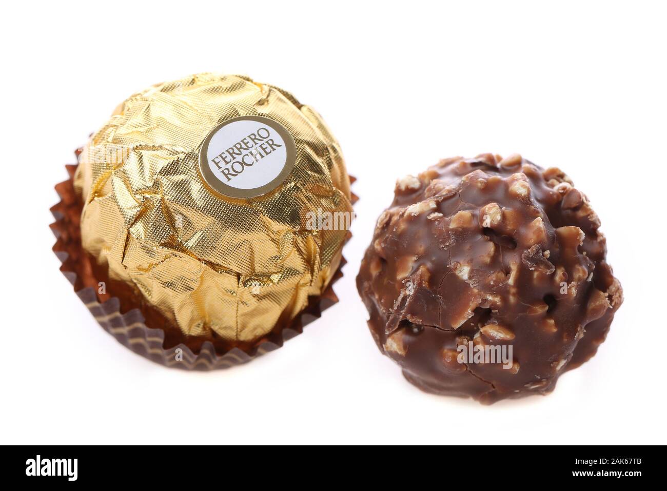 Ferrero Rocher chocolates were inspired by the Virgin Mary