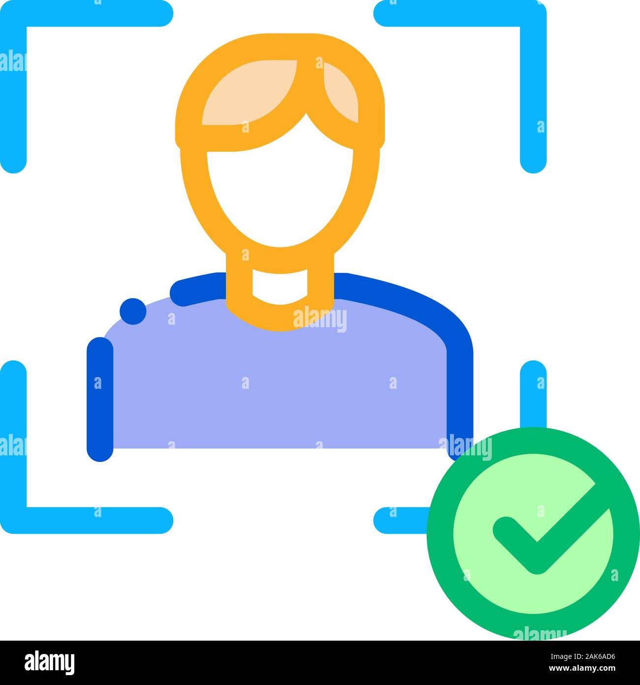 Man Winner Human Talent Icon Vector Illustration Stock Vector Image ...