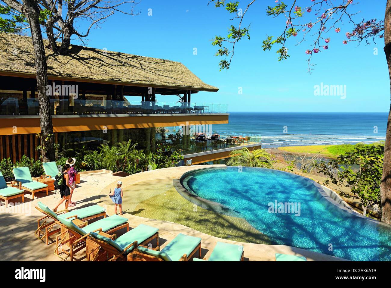Provinz Guanacaste: Nosara, Boutique Hotel Lagarta Lodge auf der Nicoya-Halbinsel, Costa Rica | usage worldwide Stock Photo