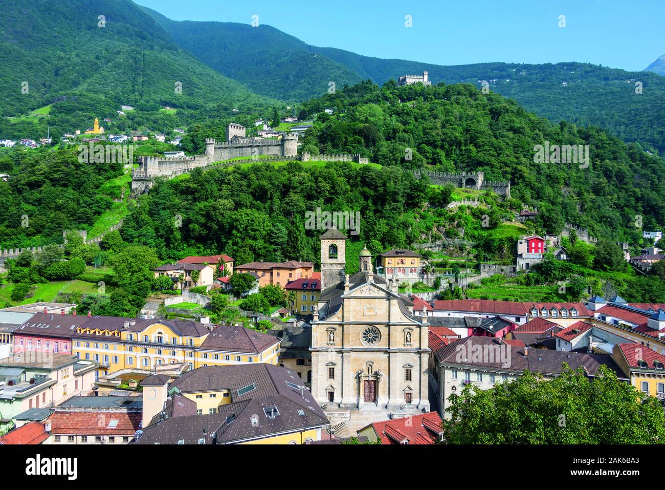 Castello Di Sasso Corbaro Bellinzona High Resolution Stock Photography And Images Alamy