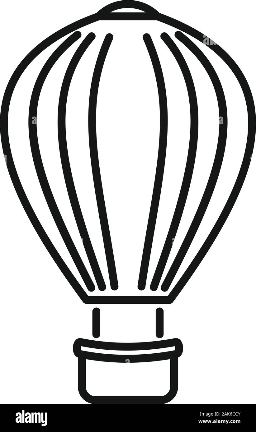 Flying Balloon Outline Black And White Stock Photos Images Page 2 Alamy