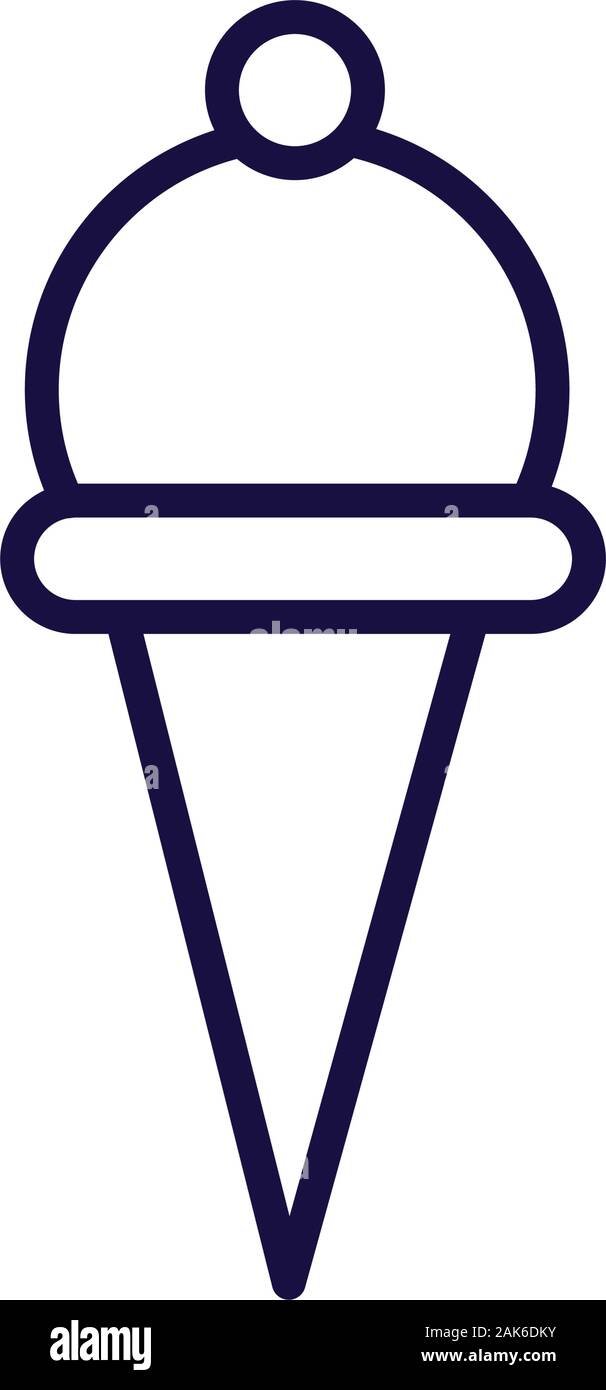 Isolated ice cream vector design Stock Vector Image & Art - Alamy