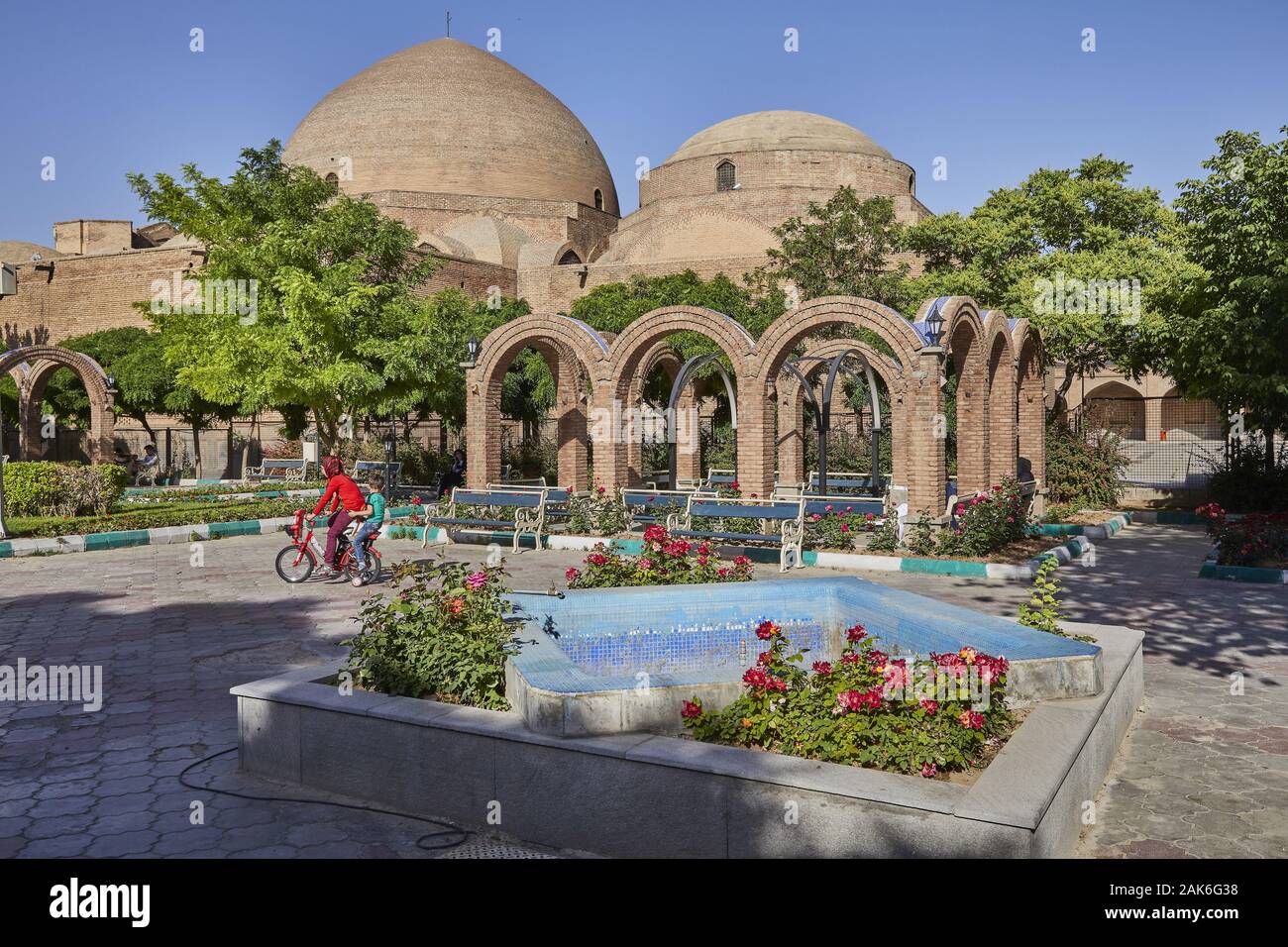 Provinz Ost-Aserbaidschan/Tabriz: Blaue Moschee (Kabud-Moschee), Iran | usage worldwide Stock Photo