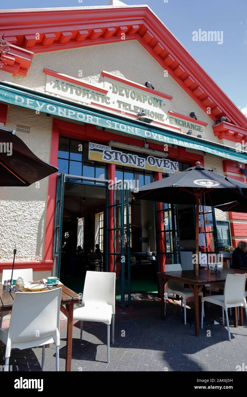 Devonport Stone Oven Bakery & Cafe housed in the historic Automatic
