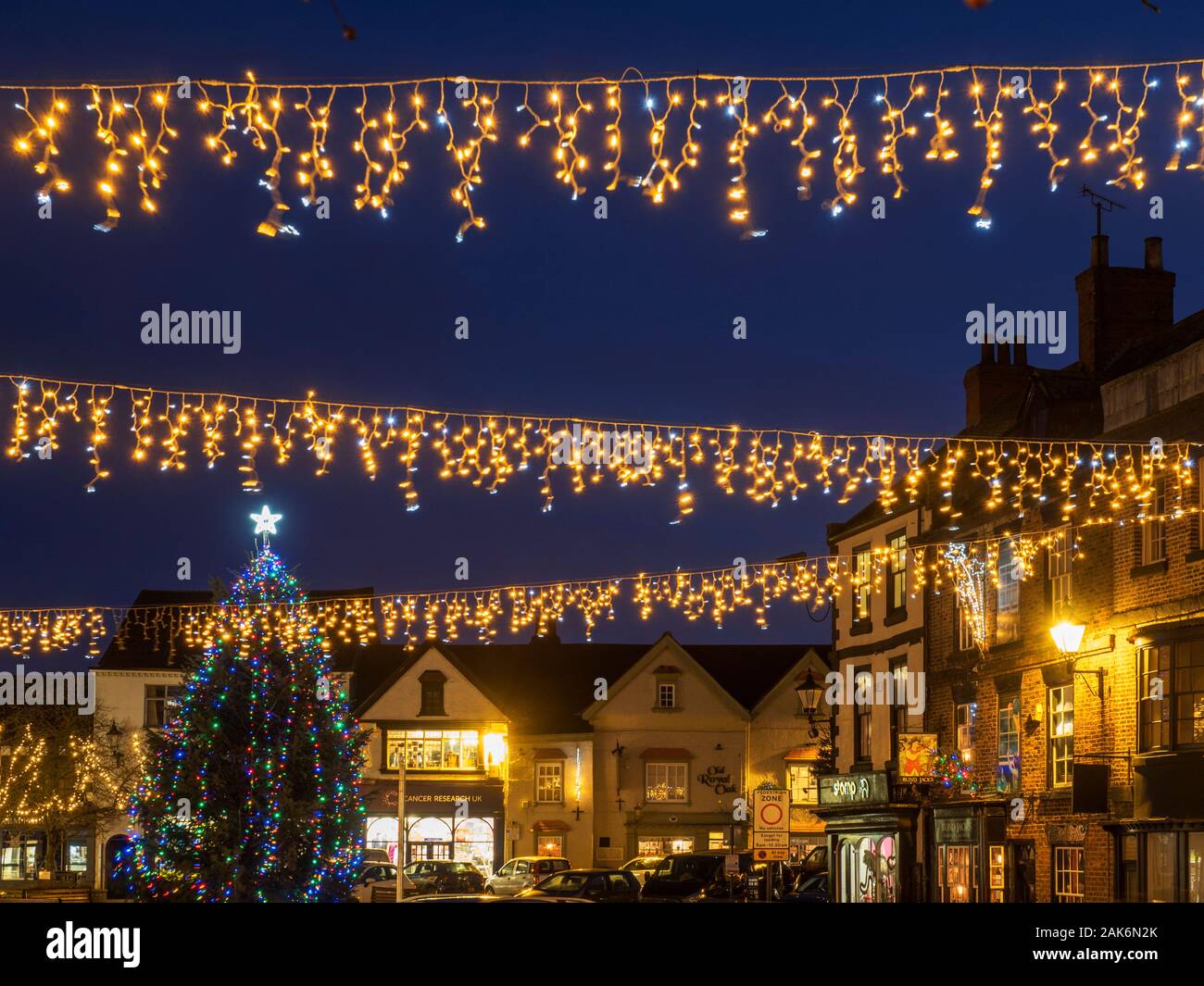 Knaresborough market place dusk hires stock photography and images Alamy