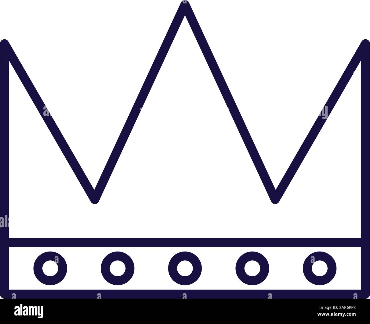 Isolated royal crown vector design Stock Vector Image & Art - Alamy