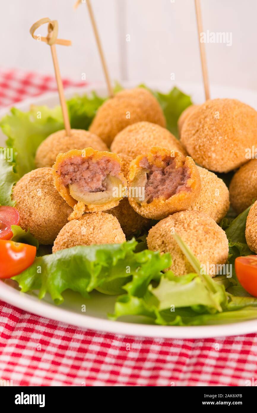 Ascoli stuffed olives Stock Photo Alamy