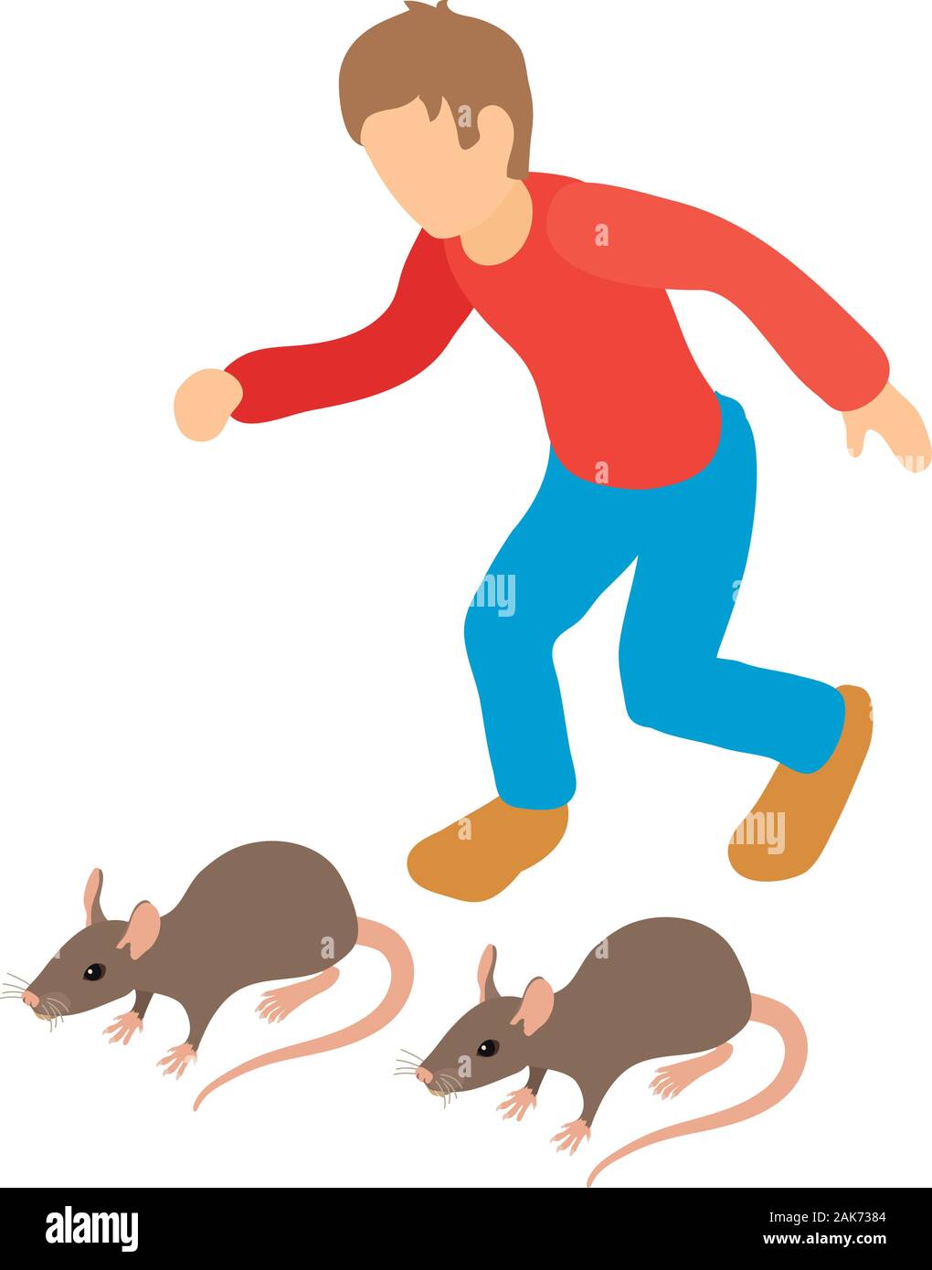 Mice invasion Stock Vector Images - Alamy