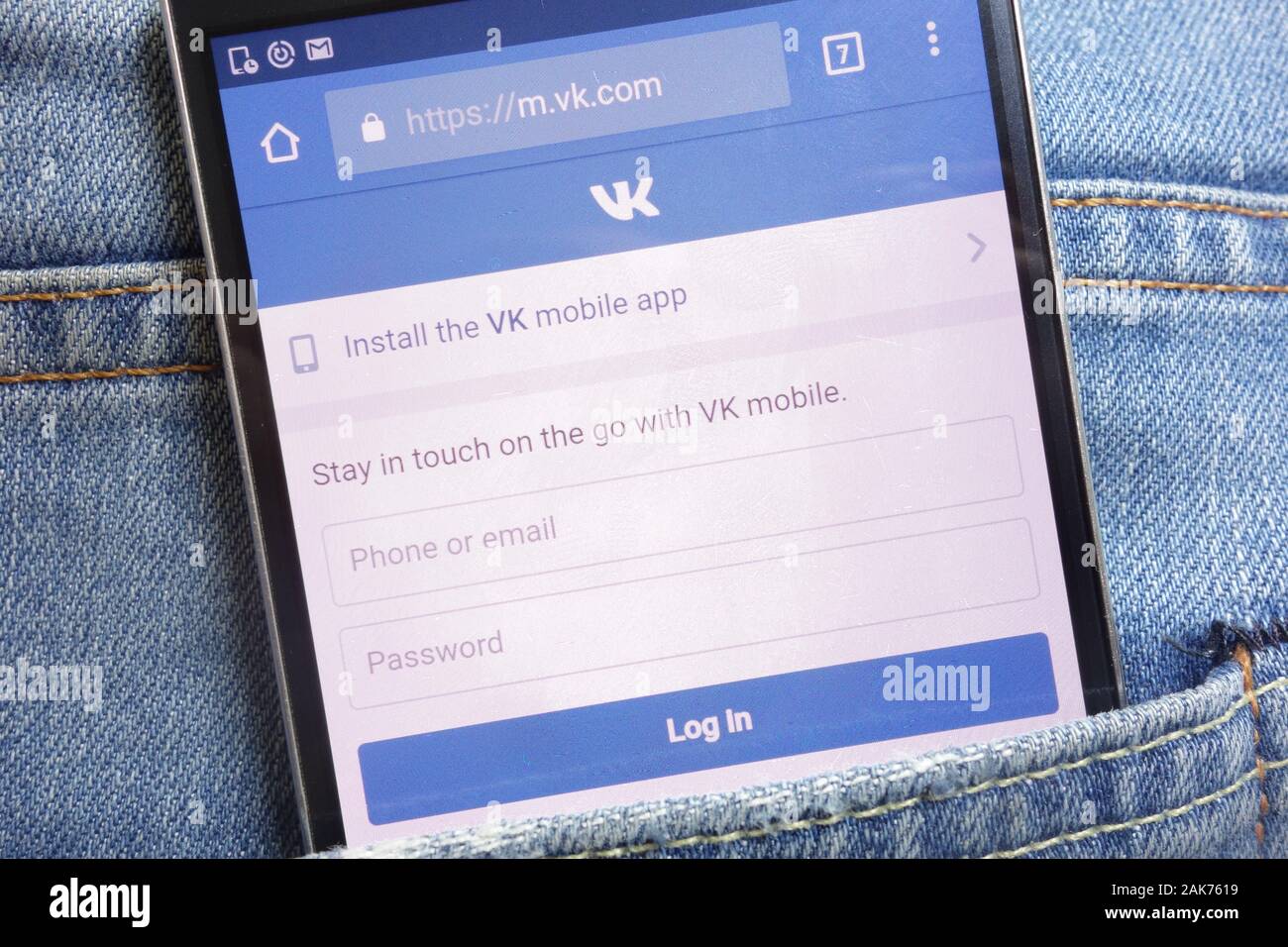 Vkontakte ru High Resolution Stock 