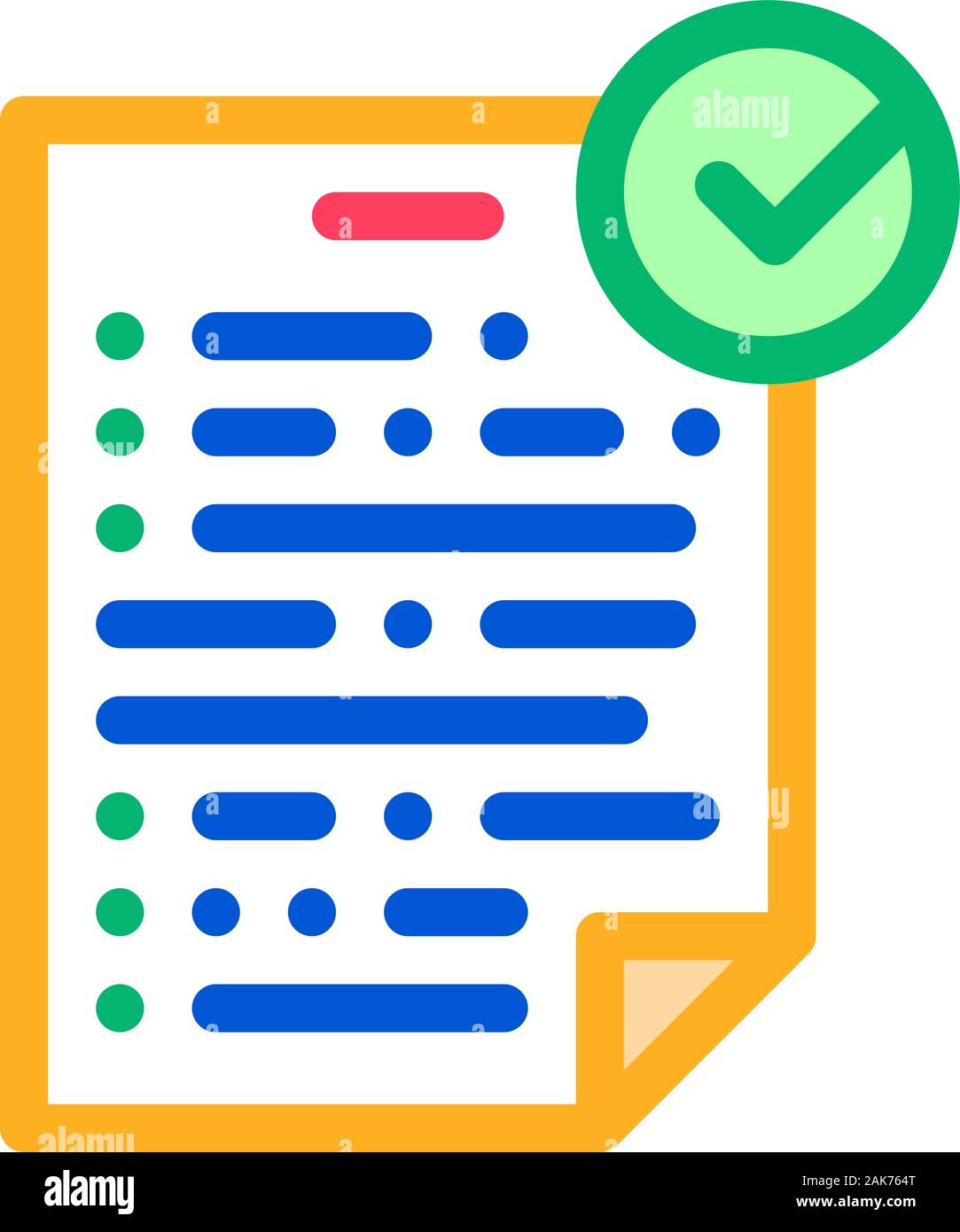 Agreement Icon Vector Outline Illustration Stock Vector Image & Art - Alamy