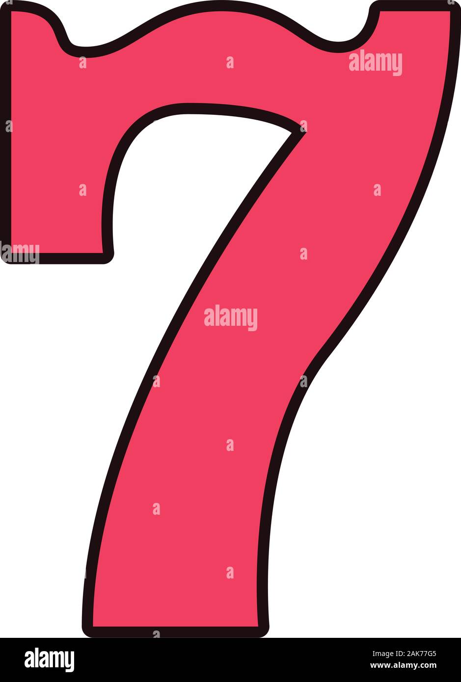 Icon Number 7 High Resolution Stock Photography and Images Alamy