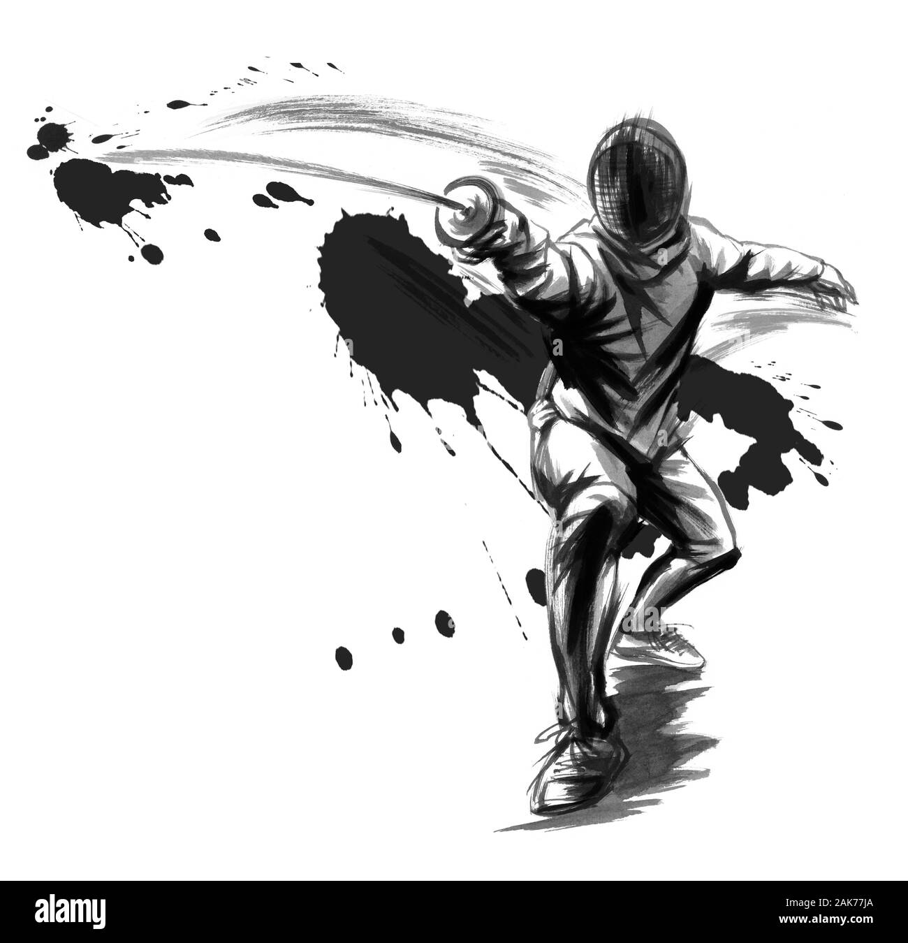 Competitive fencing hires stock photography and images Alamy