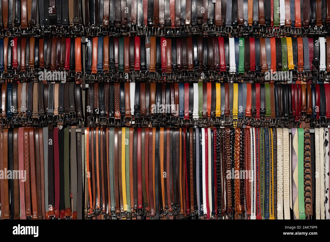 Florence leather belts hi-res stock photography and images - Alamy