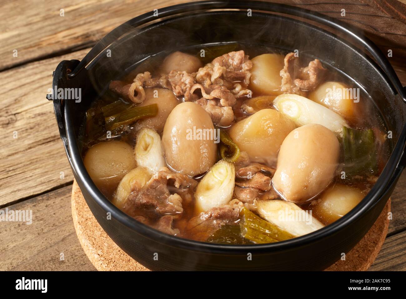 Japanese style casserole Stock Photo Alamy