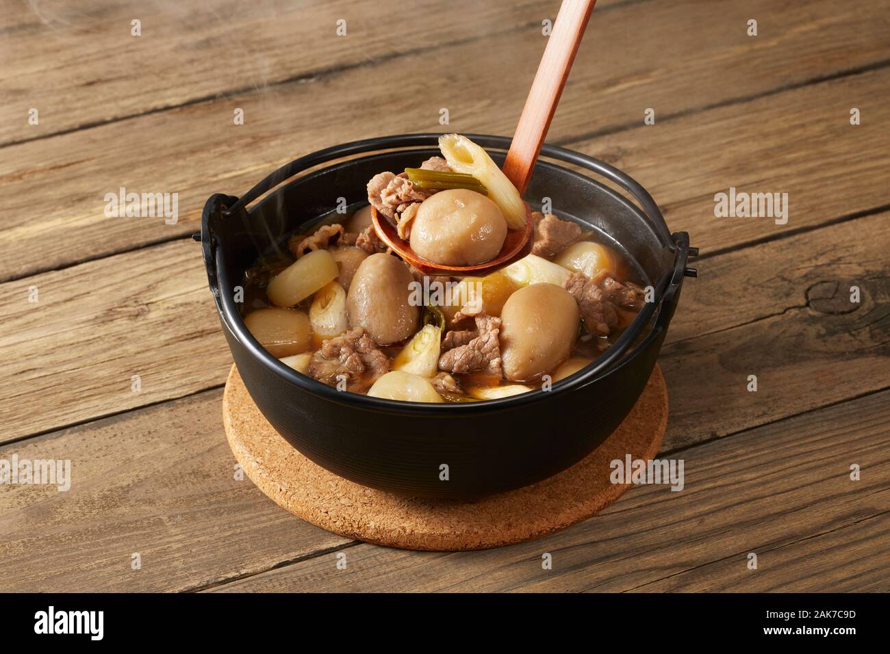 Japanese style casserole Stock Photo Alamy