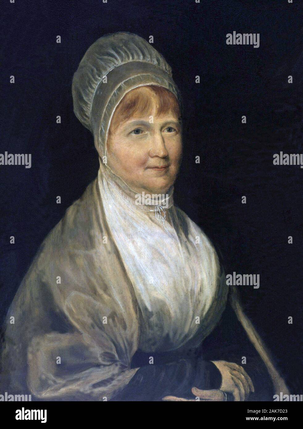 EIZABETH FRY (1780-1845) English prison reformer Stock Photo