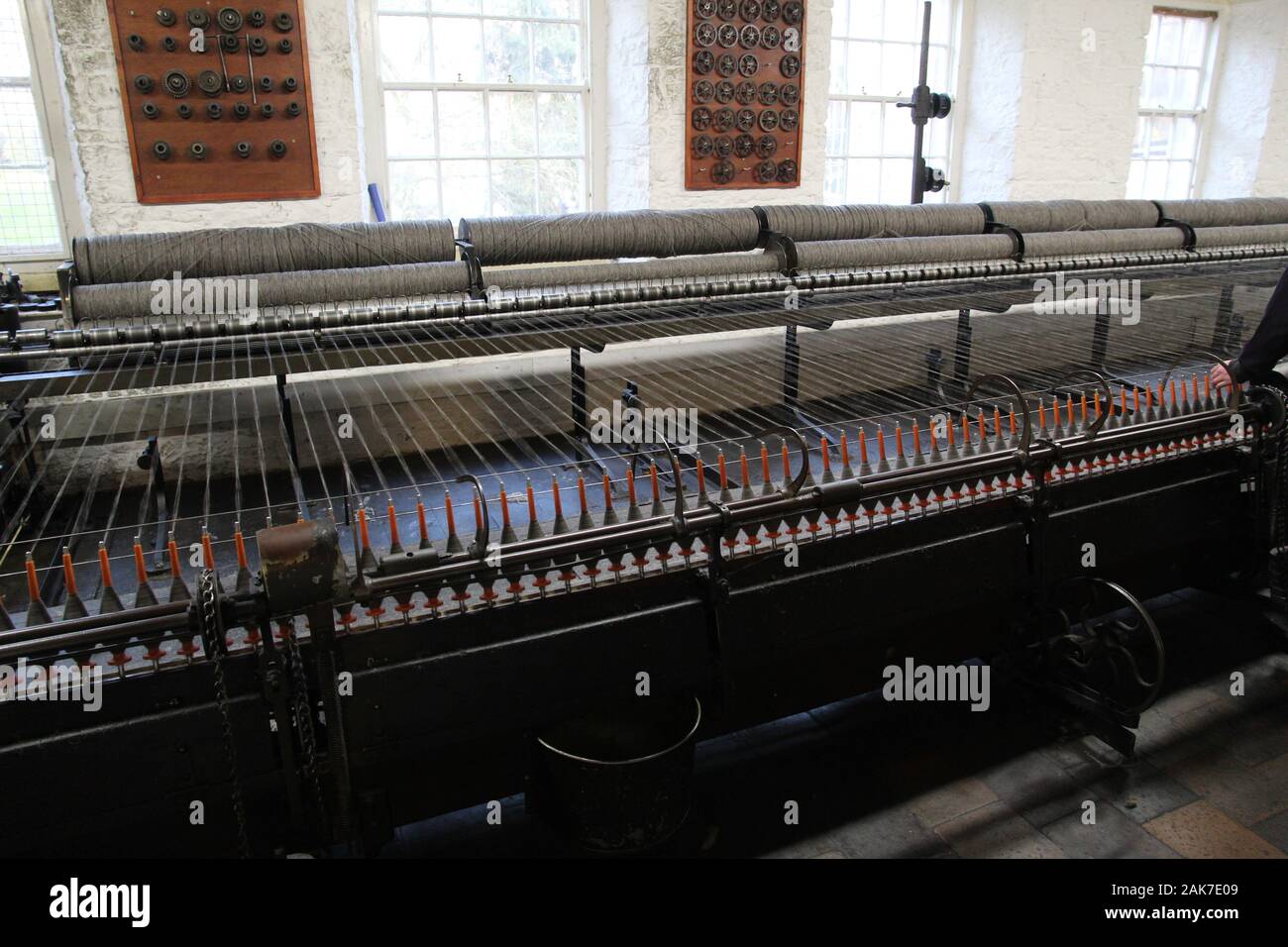 Wool Threading Machine Stock Photo - Alamy