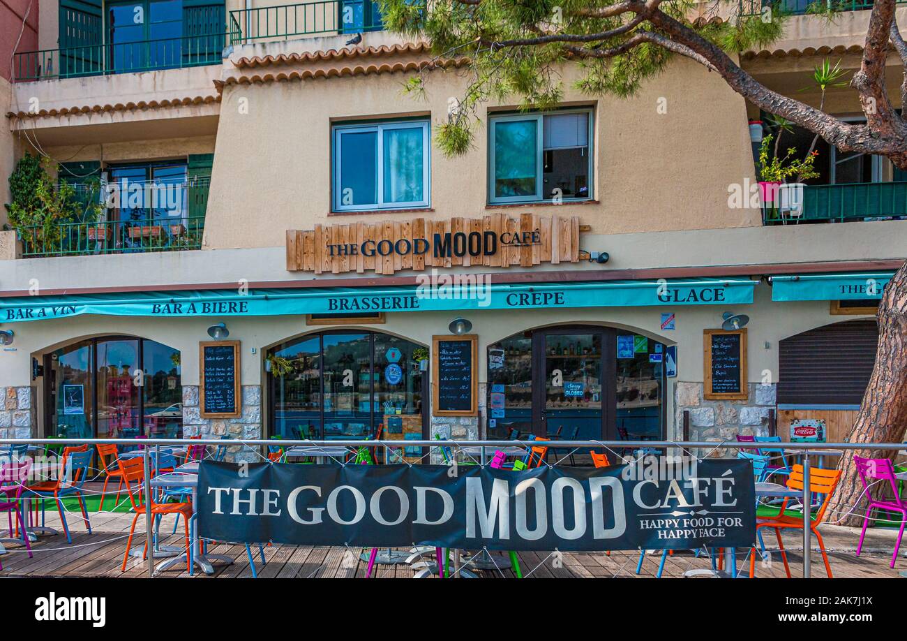 The Good Mood Cafe Stock Photo