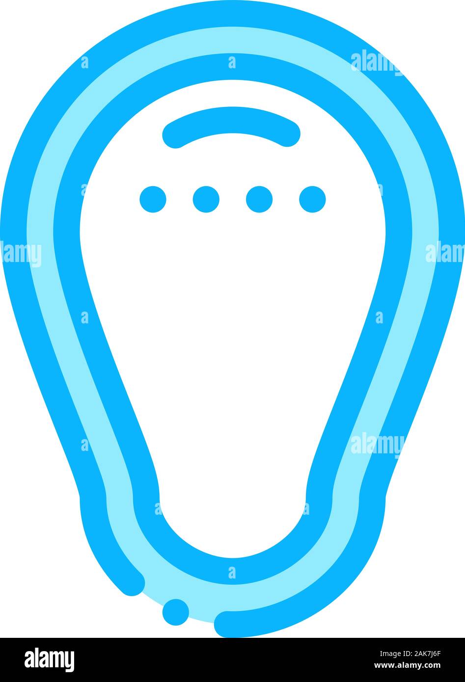 Groin Protection Icon Vector Outline Illustration Stock Vector Image ...