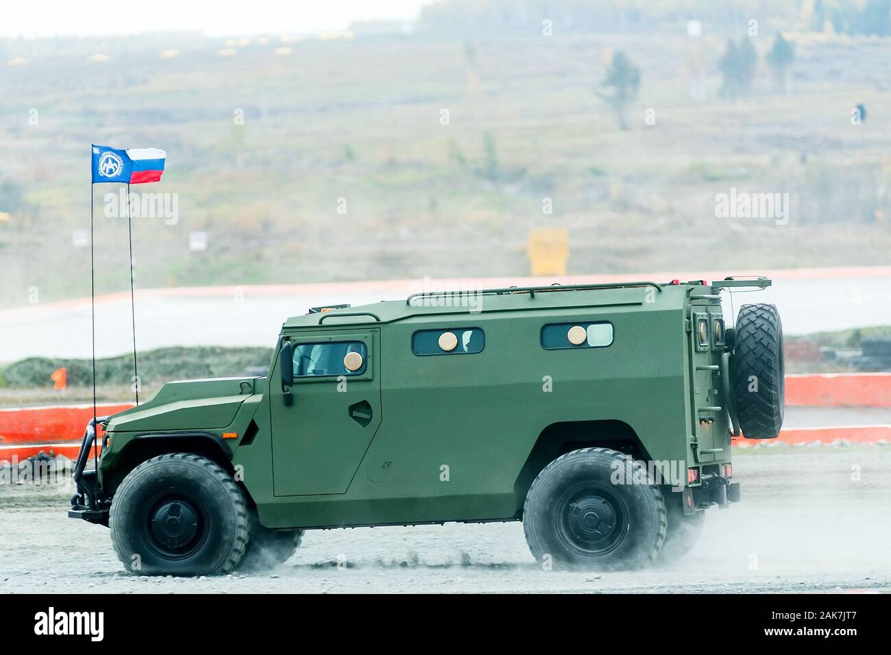 VIPS-233115 Tiger-M armored vehicle. Russia Stock Photo