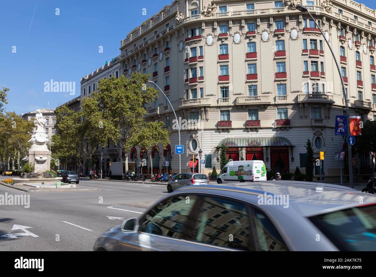 Hotel El Palace, Gran Via de les Corts Catalanes, Barcelona, Spain Stock Photo