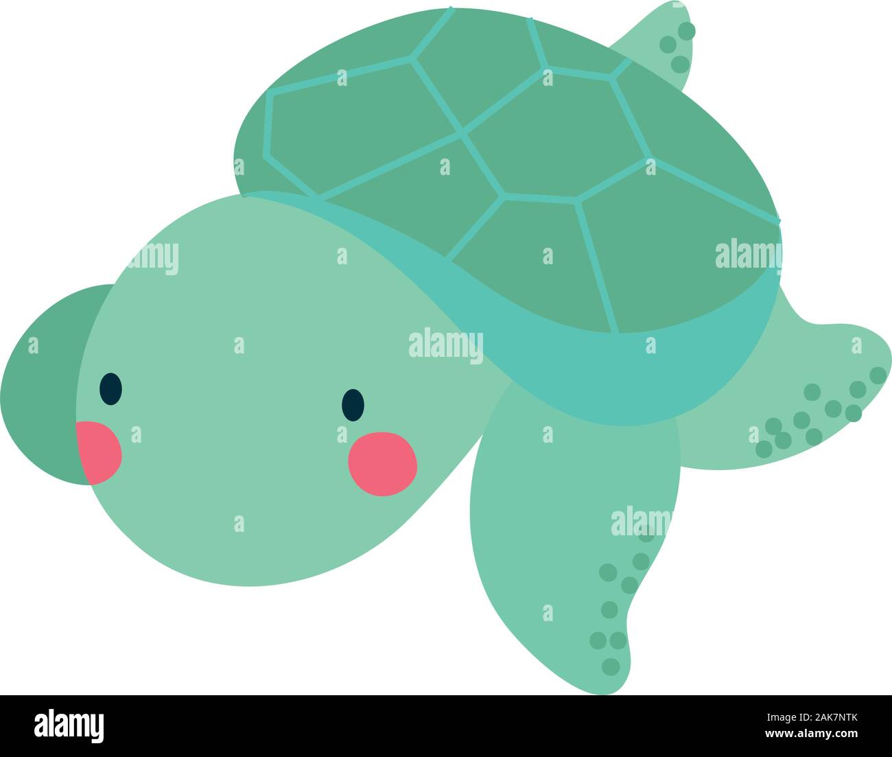 turtle sea life animal isolated icon Stock Vector Image & Art - Alamy