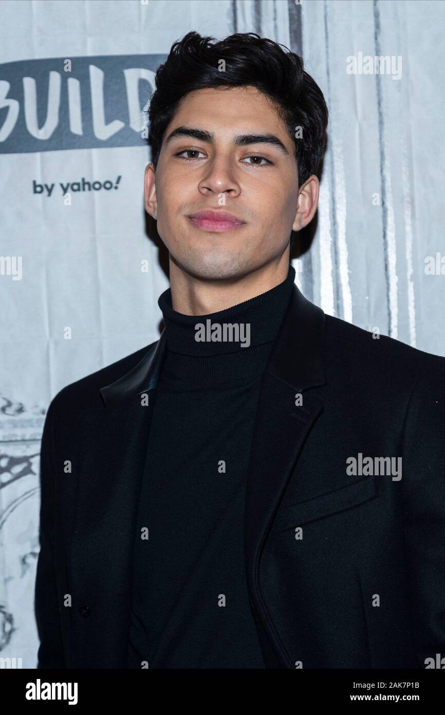 New York, NY, USA. 7 January, 2020. Niko Guardado at the BUILD Speaker  Series: Discussing Freeform's "Party of Five" at BUILD Studio. Credit:  Steve Mack/Alamy Live News Stock Photo - Alamy