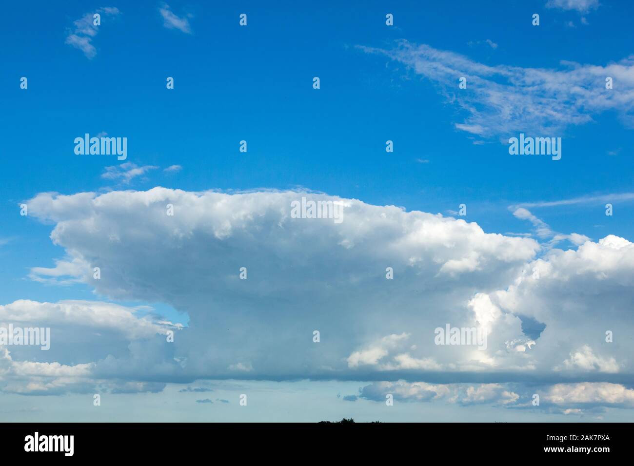 cumulonimbus cloud Stock Photo
