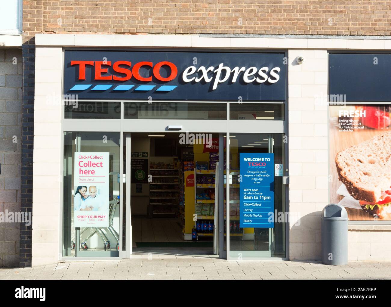 Tesco Express store Stock Photo