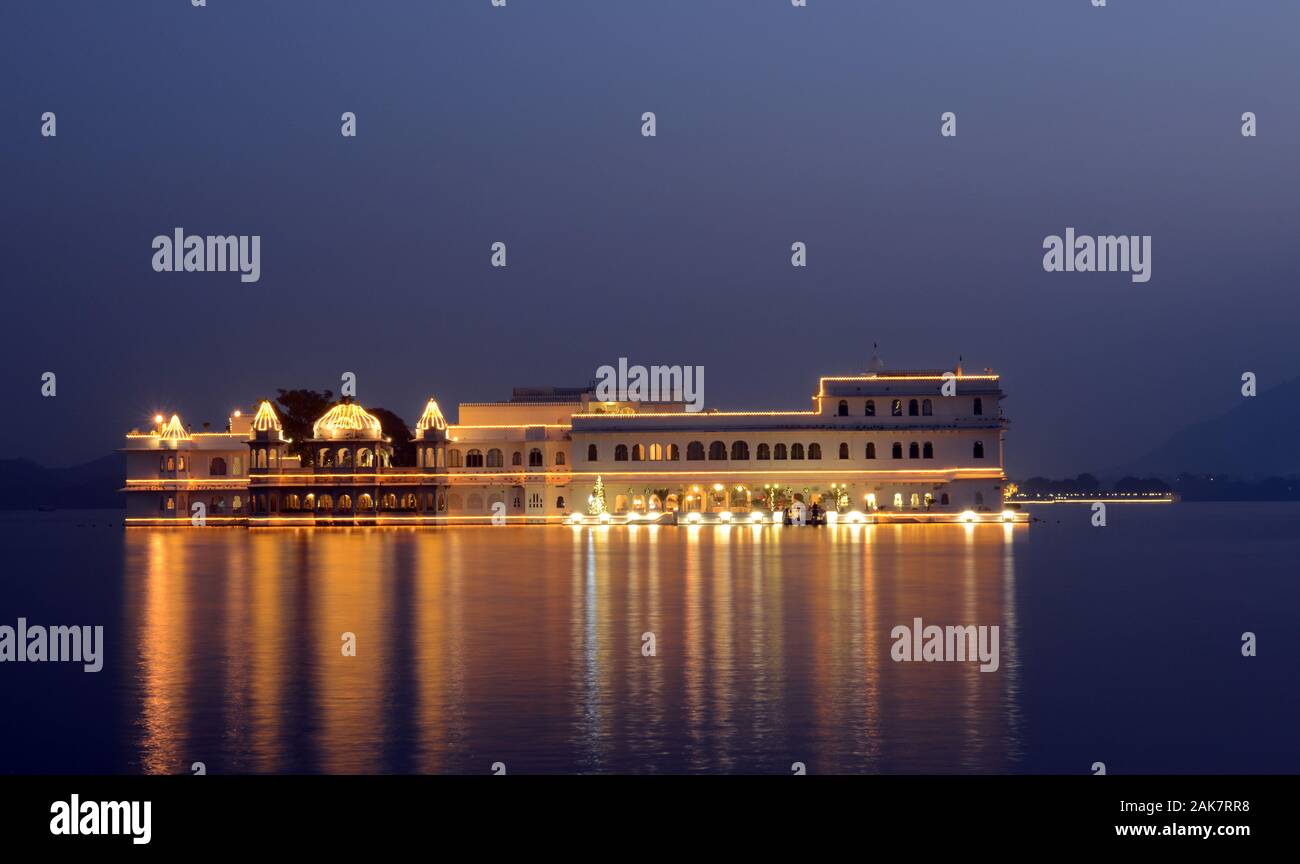 Lake Palace At Night