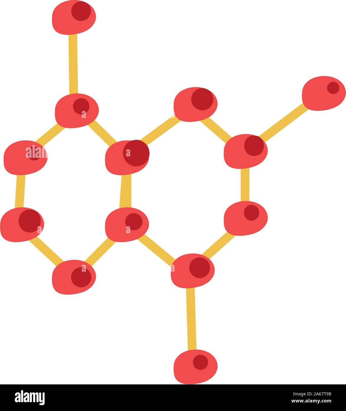 structure molecular science isolated icon Stock Vector Image & Art - Alamy