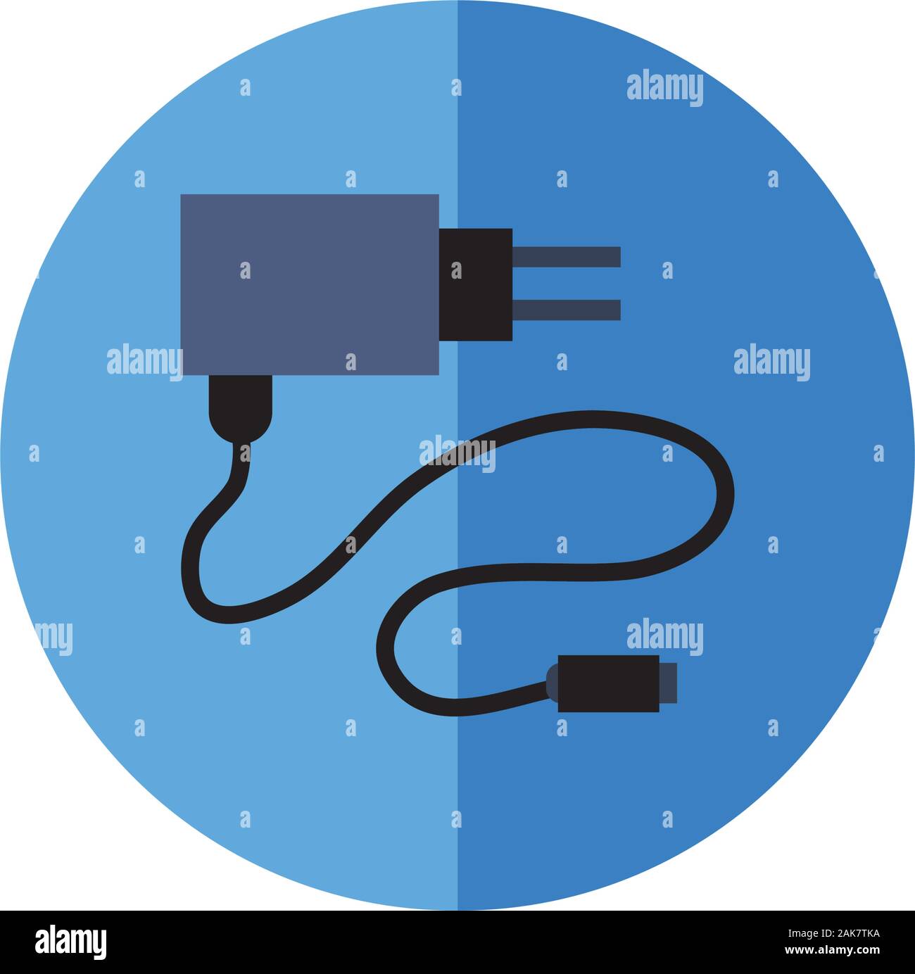 energy connector wire isolated icon Stock Vector Image & Art - Alamy