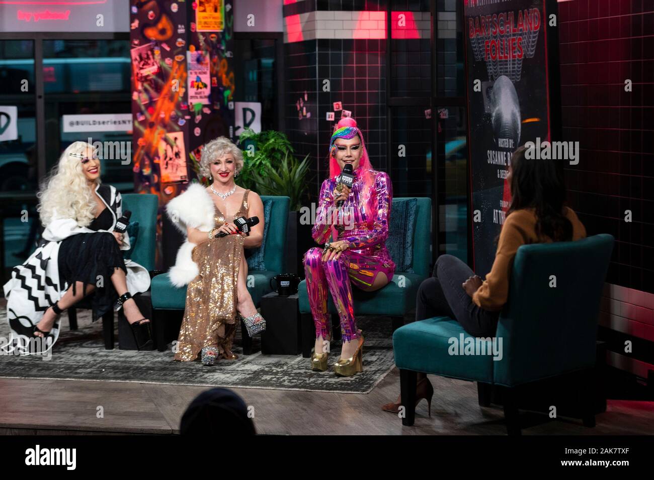 New York, NY, USA. 7 January, 2020. Lola Von Rox, Marcy Richardson(02)