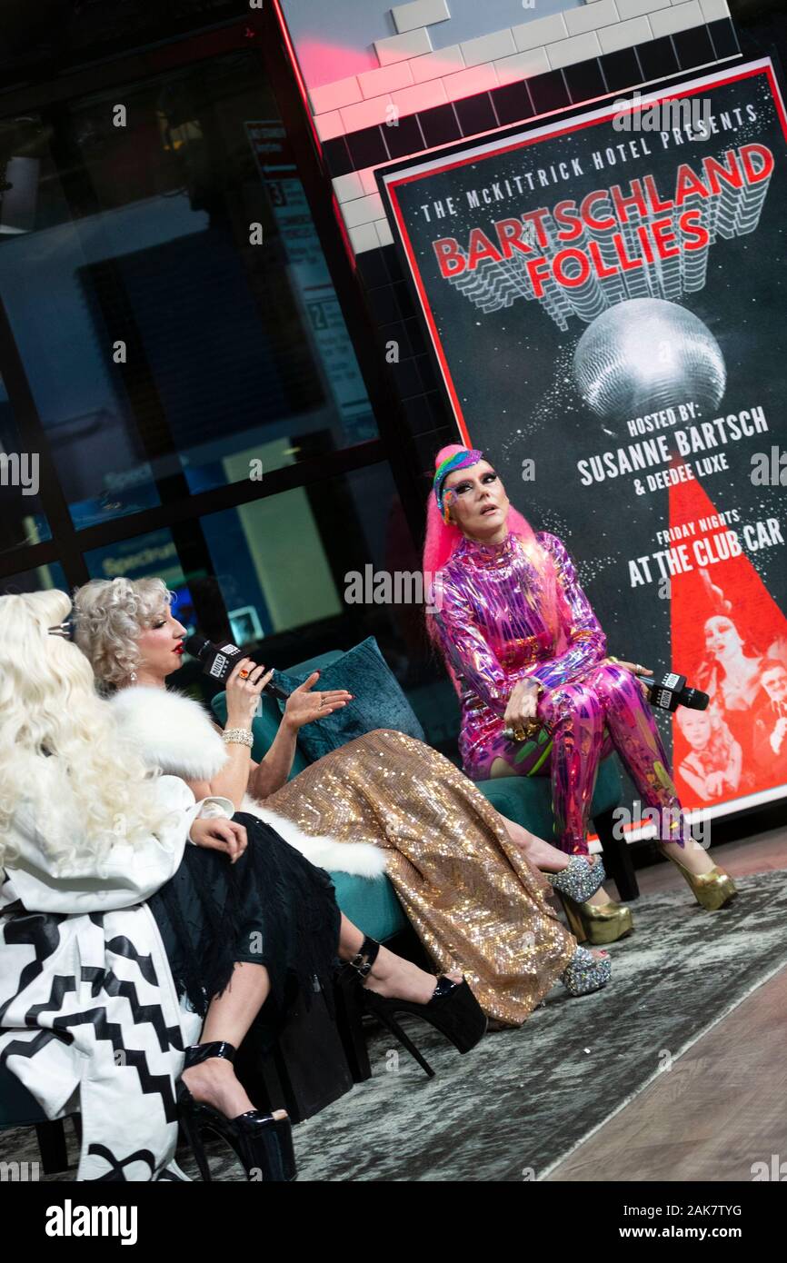 New York, NY, USA. 7 January, 2020. Lola Von Rox, Marcy Richardson