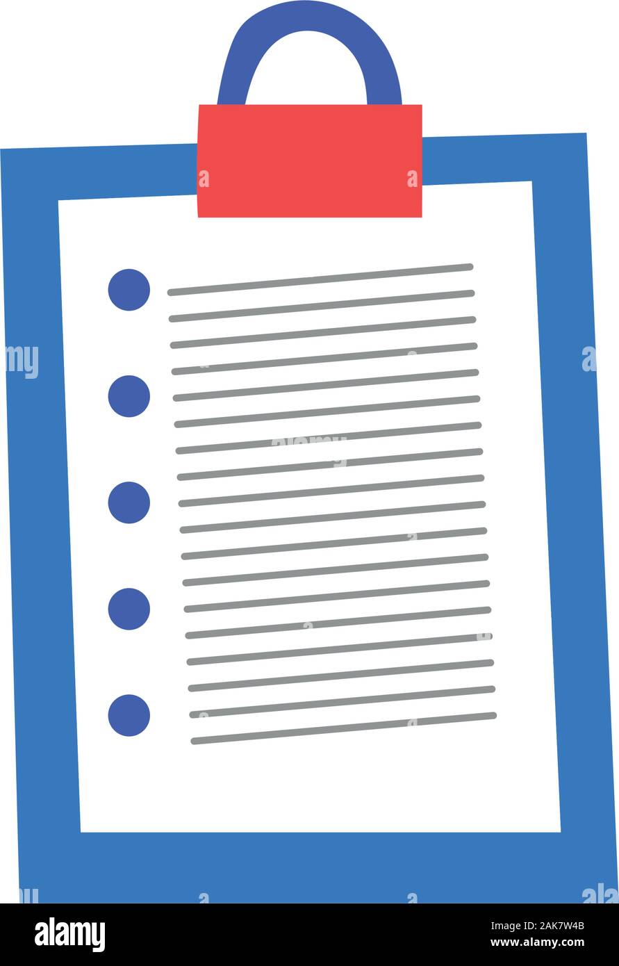 Paperboard checklist document hi-res stock photography and images - Alamy