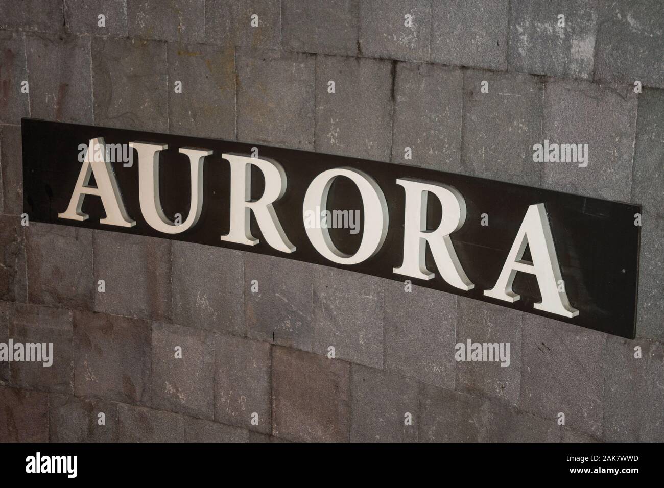 Company Signboard On A Stone Wall With The Name Of Aurora Winery In Bento Goncalves A Wine Producing Country City In Southern Brazil Stock Photo Alamy Company Signboard On A Stone Wall With The Name Of Aurora Winery In Bento Goncalves A Wine Producing Country City In Southern Brazil Stock Photo Alamy