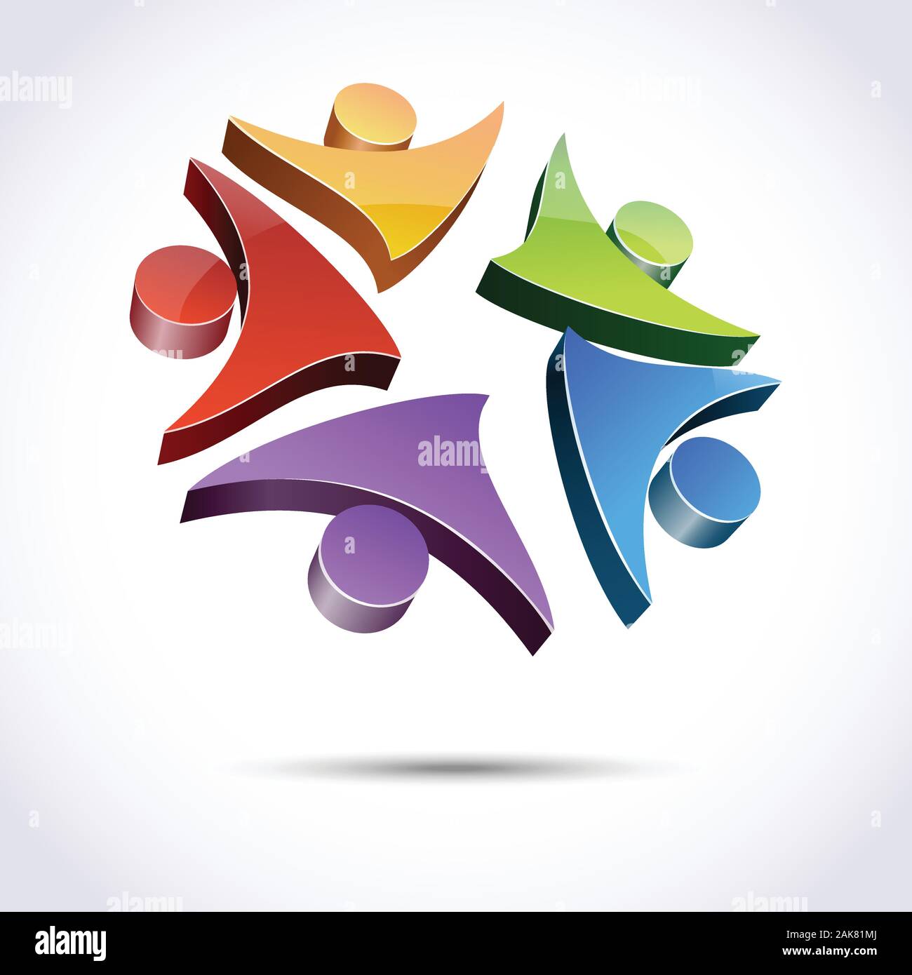 Collection of people icons. vector Stock Vector Image & Art - Alamy