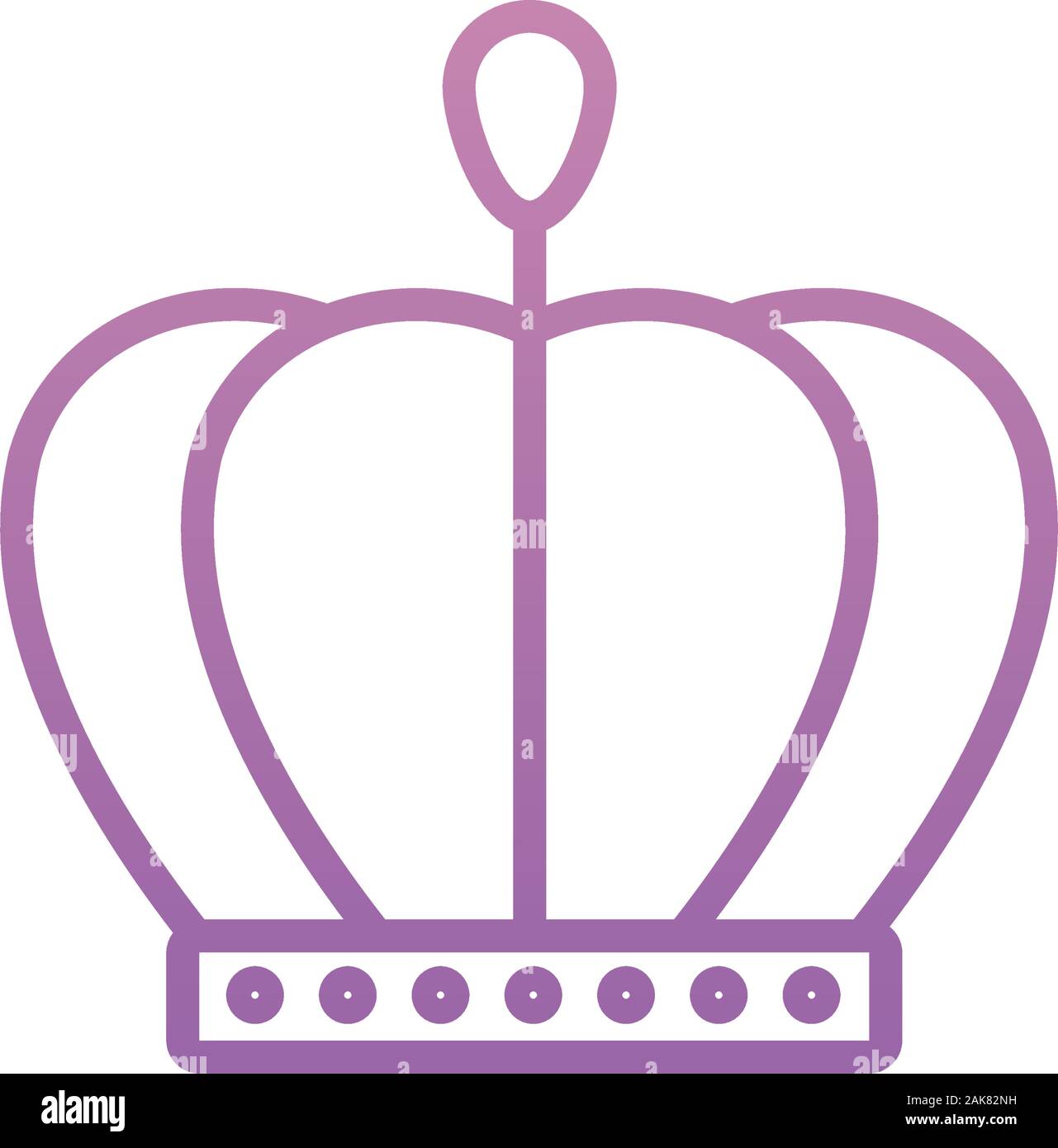 Isolated royal crown vector design Stock Vector Image & Art - Alamy