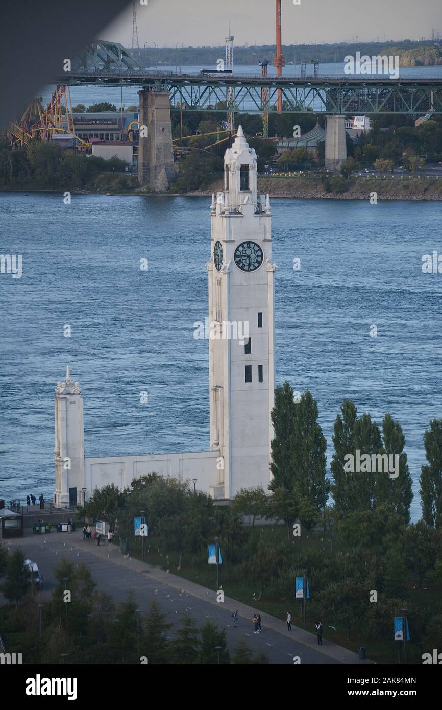 Montreal Clock Tower // Tour de l'Horloge de Montreal along the Saint Lawerence River, Montreal