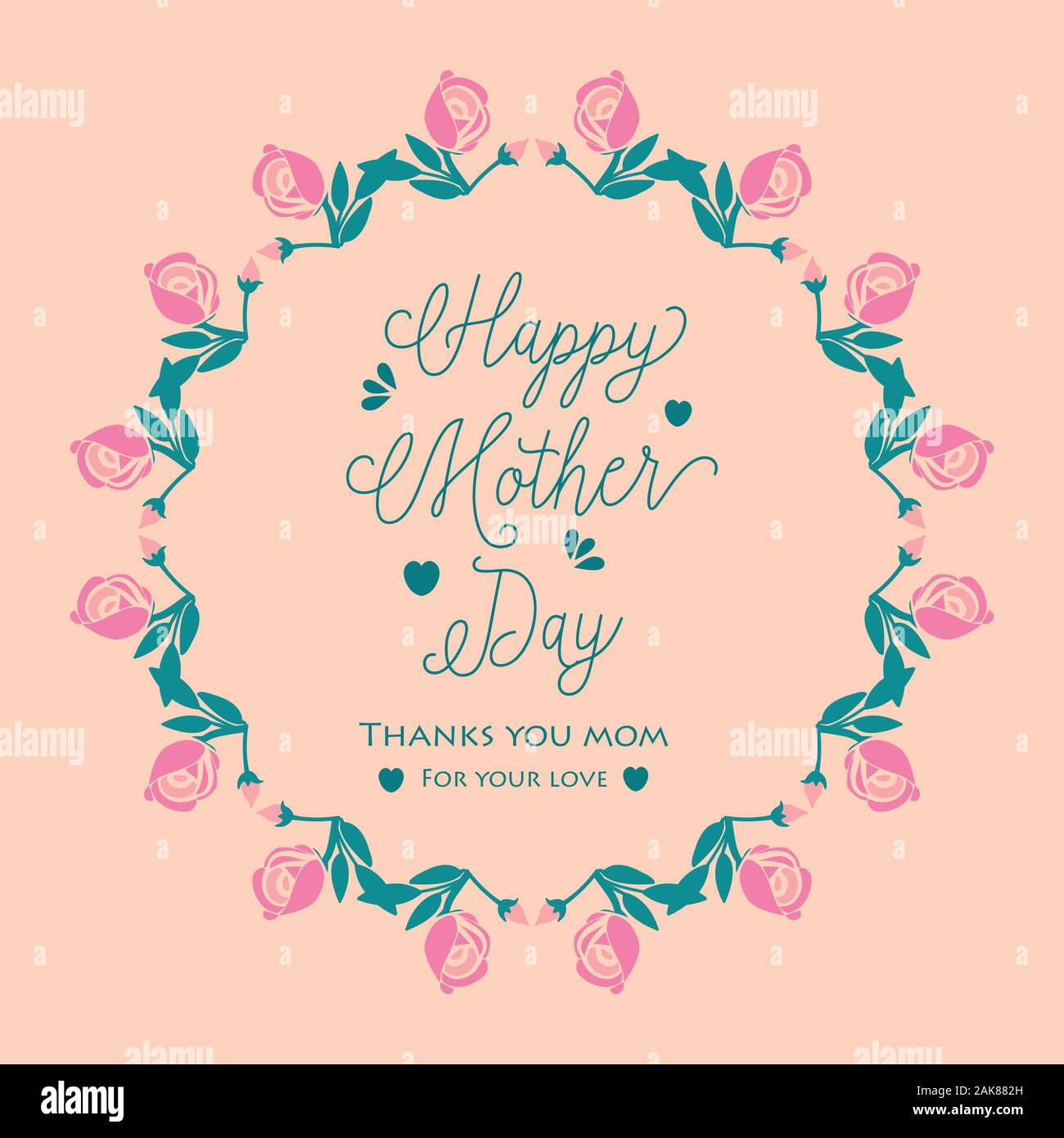 Vibrant Mothers Day Invitation Card View in 4K Vibrant Mothers Day Invitation Card View in 4K