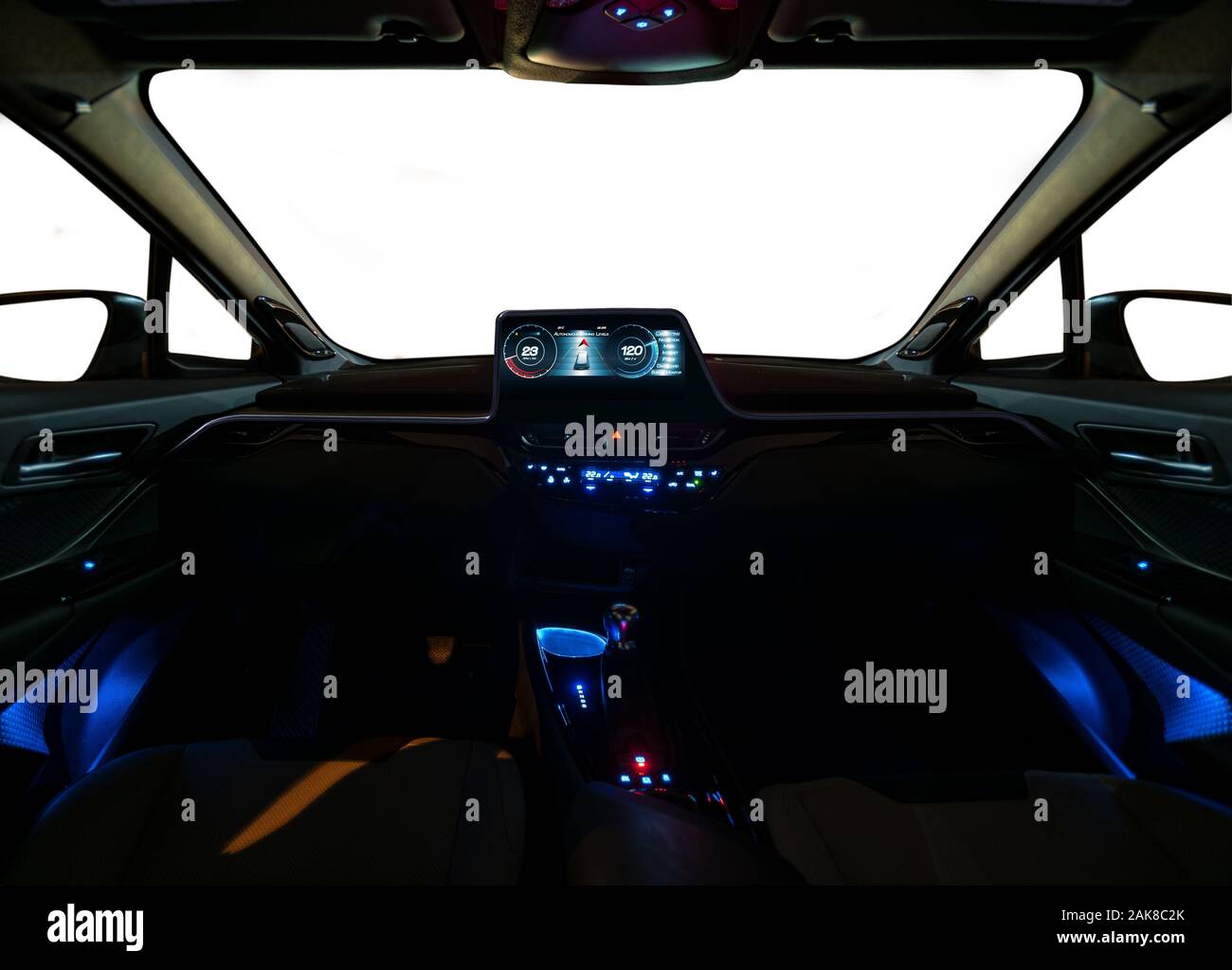 Autonomous vehicle cockpit hi-res stock photography and images - Alamy