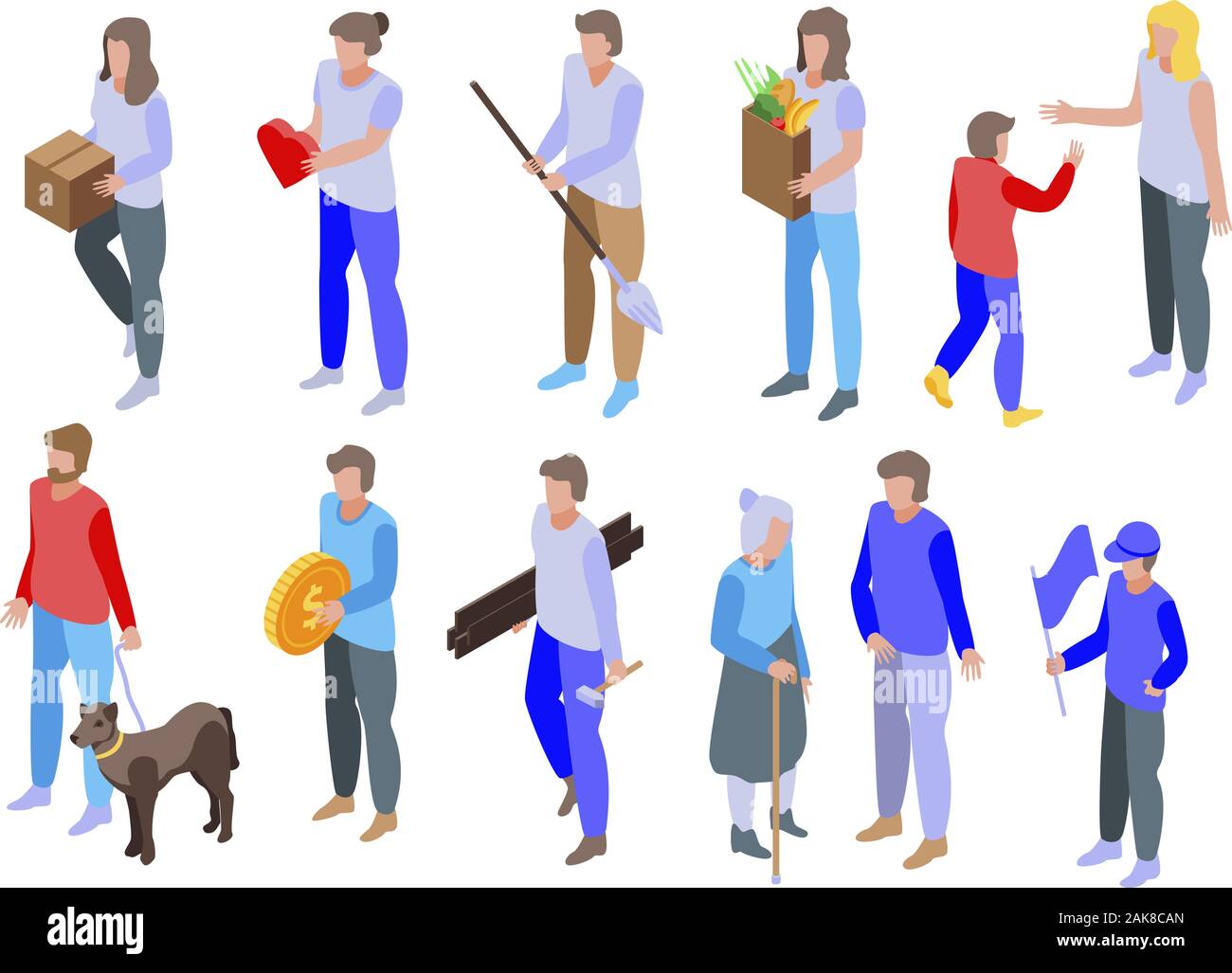 Helping needy Stock Vector Images - Alamy