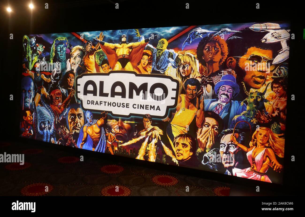 Los Angeles, California, USA 7th January 2020 A general view of atmosphere at Special Fan Screening of Twentieth Century Fox's 'Underwater' on January 7, 2020 at Alamo Drafthouse Cinema in Los Angeles, California, USA. Photo by Barry King/Alamy Live News Stock Photo