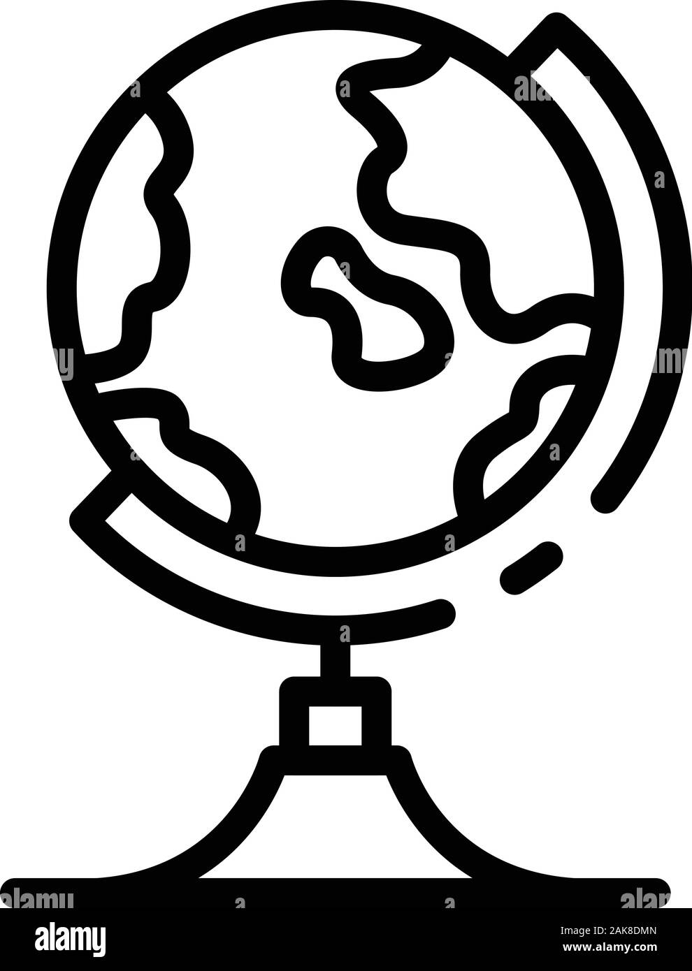 Geography globe icon, outline style Stock Vector Image & Art - Alamy