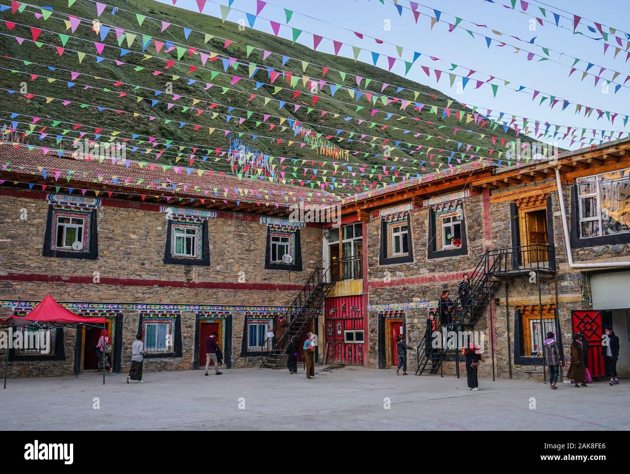 Tibetan Children School China Hi Res Stock Photography And Images Alamy   Sichuan China Aug 17 2016 Tibetan School In Garze Tibetan Prefecture After More Than 60 Years Of Occupation Tibetans Still Resist China Rule An 2AK8FE6 