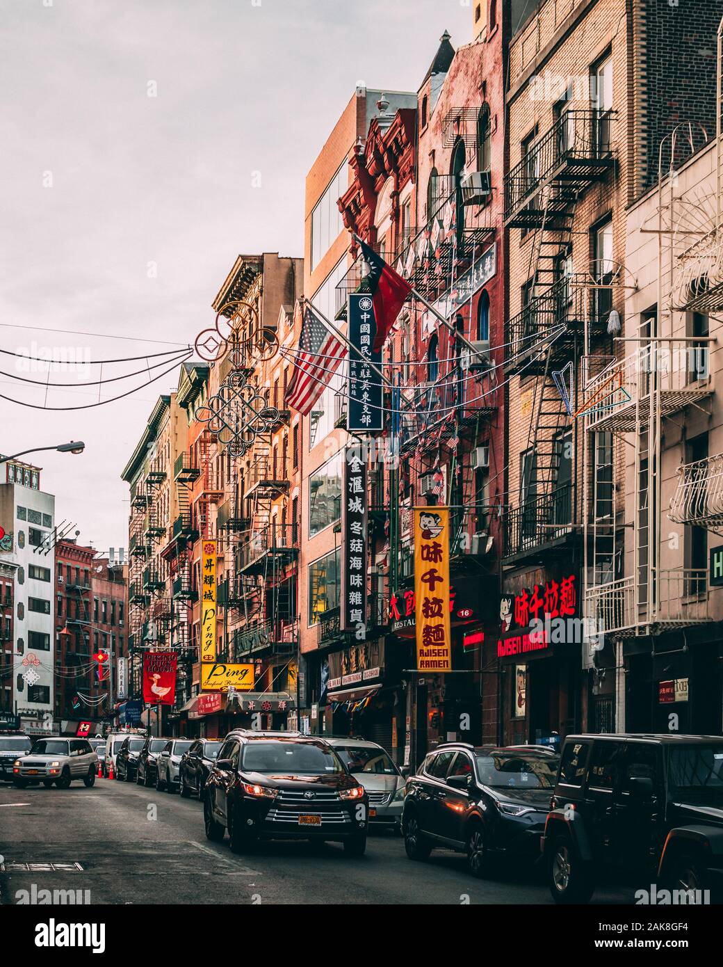 Chinatown street in New York City Stock Photo - Alamy