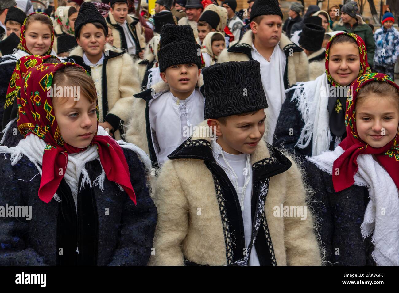 Winter Customs and Traditions Marmatia Festival. A 40 year old festival ...